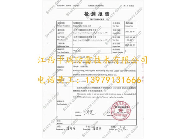 檢測(cè)報(bào)告 2